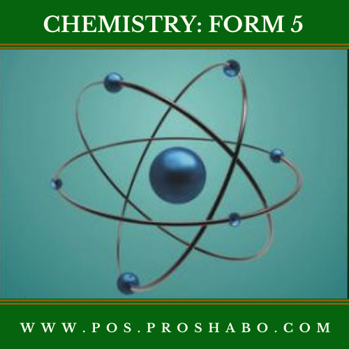 CODE 501 A: CHEMISTRY: FORM 5