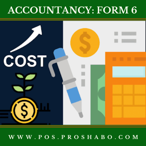 CODE 610: ACCOUNTANCY: FORM 6
