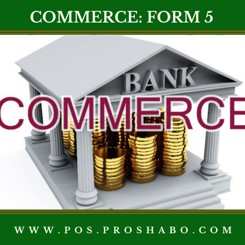 CODE 509: COMMERCE: FORM 5