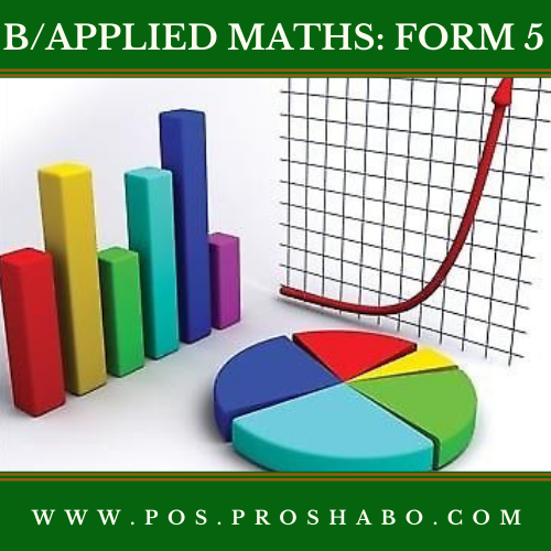 CODE 515: BASIC APPLIED MATHEMATICS: FORM 5